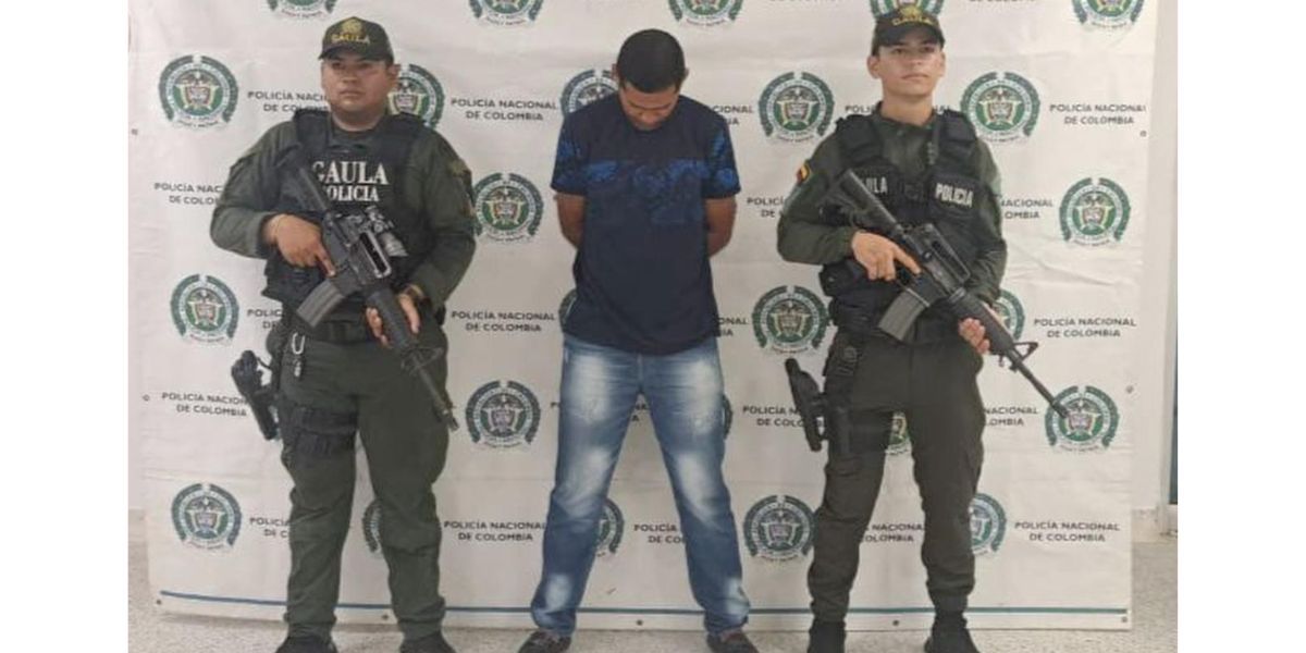 Fiscalía. Alias 'Arenca', presunto responsable del secuestro de los padres del padres del futbolista Luis Díaz.
