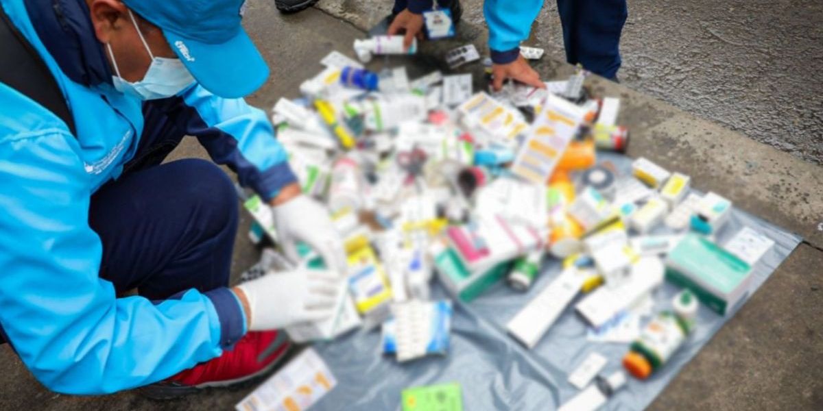 Cortesía Los medicamentos eran comercializados de forma ilegal.