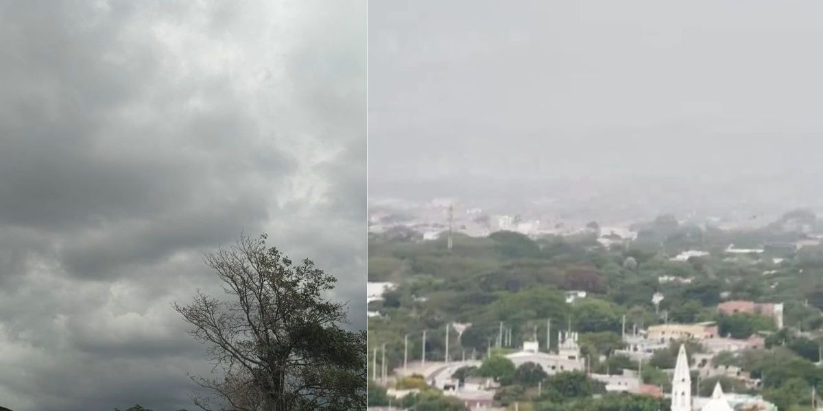 Cortesía X Lluvias en Santa Marta