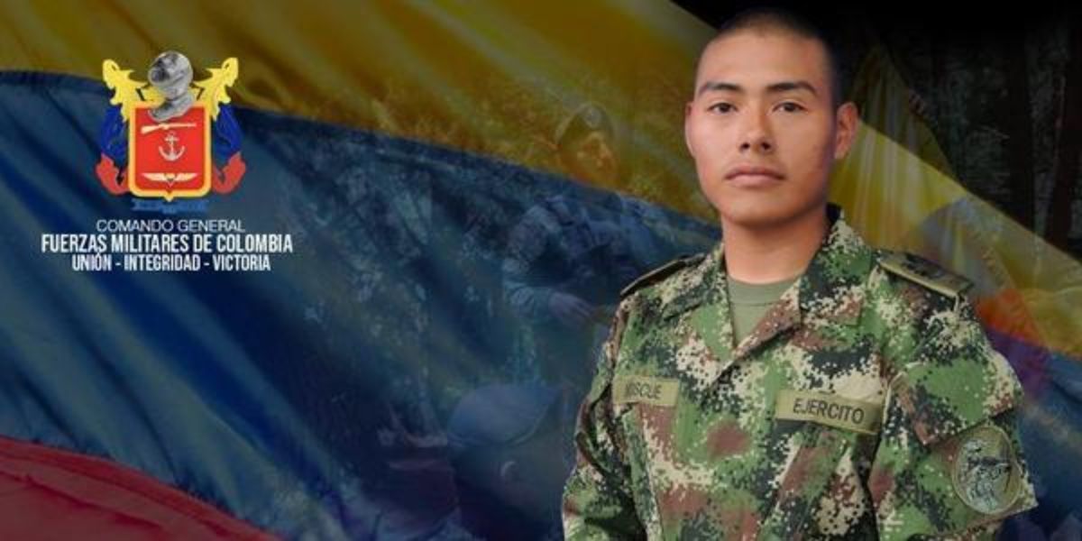 Fuerzas Militares de Colombia. Guiner Kevim Noscue Largo.