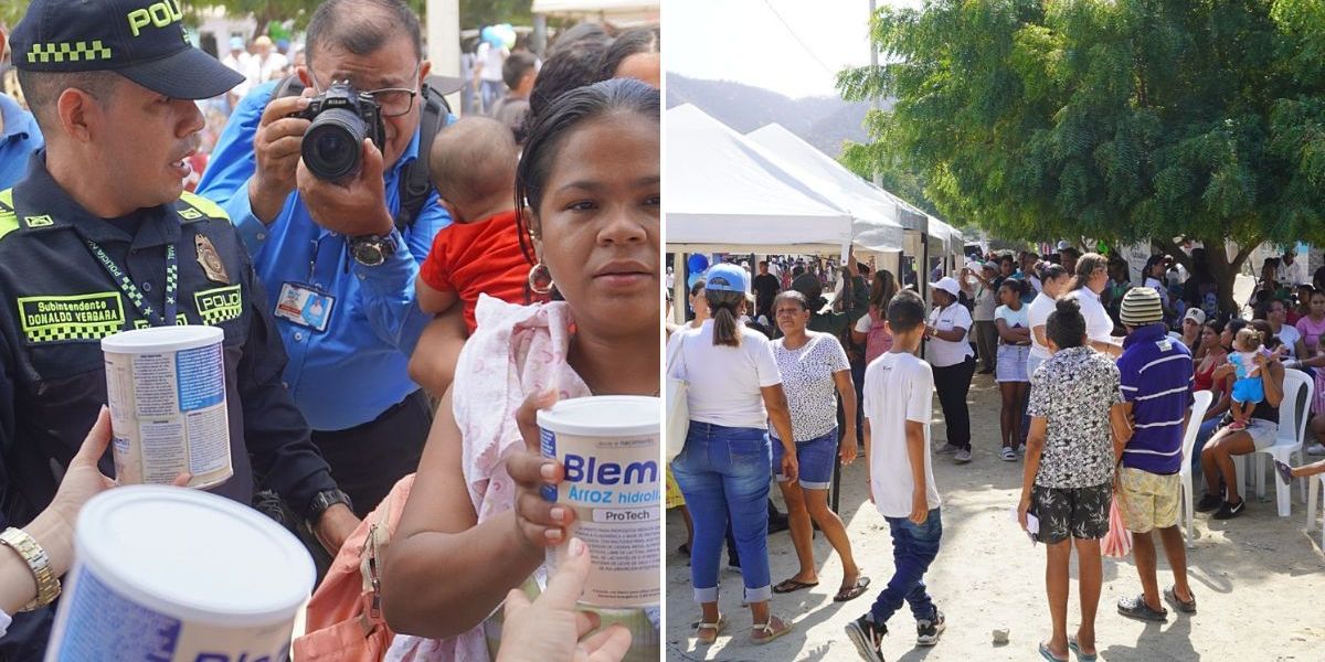 Alcaldía Jornada de Salud en el barrio Nacho Vives.