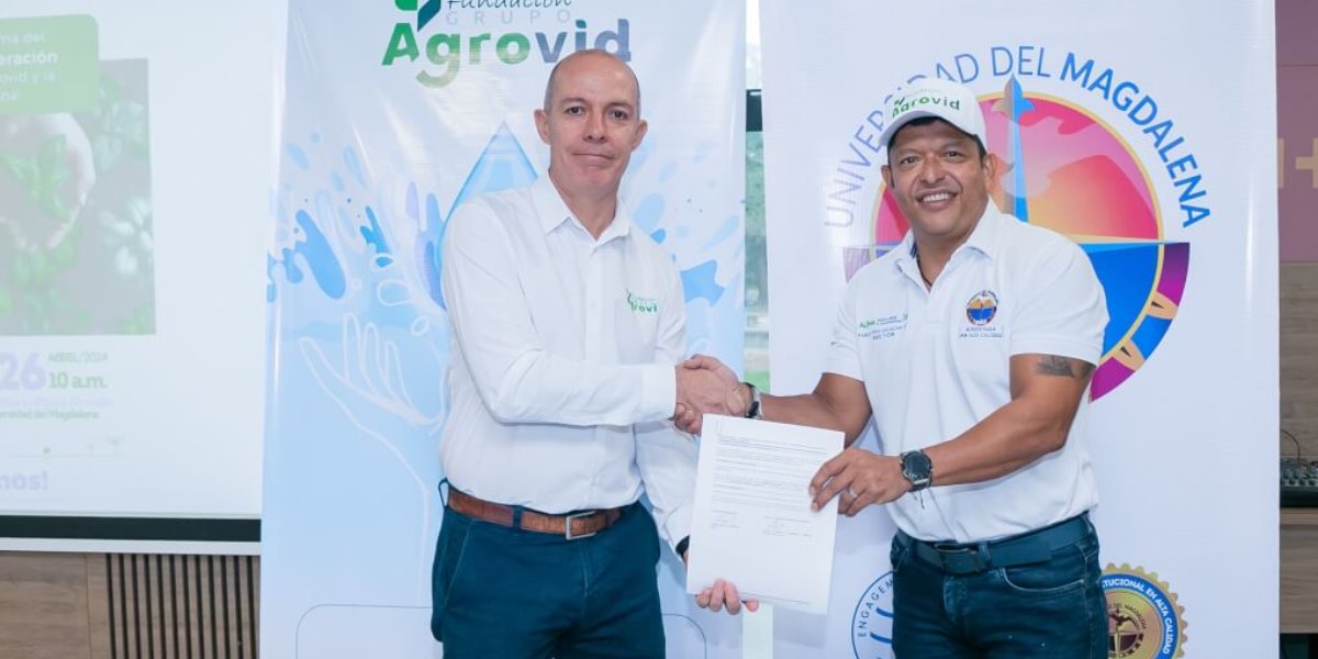 Cortesía Unimagdalena y Grupo Agrovid firman convenio que beneficiará a la Zona Bananera