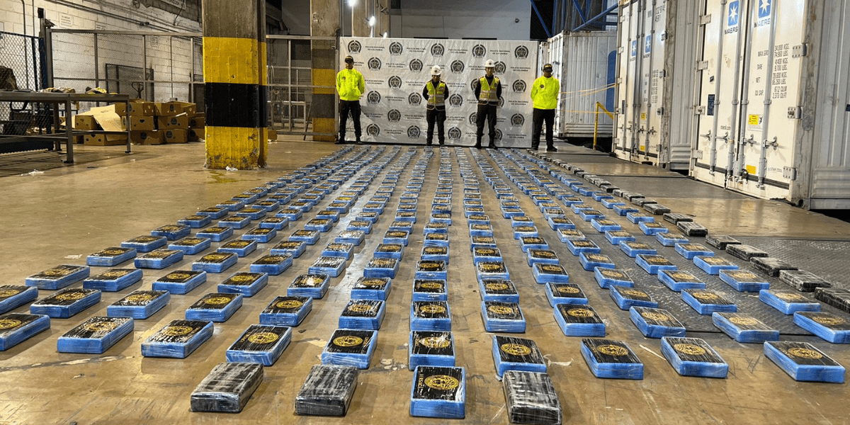 Incautan más de 391 kilos de cocaína en carga de banano que saldría de Santa Marta