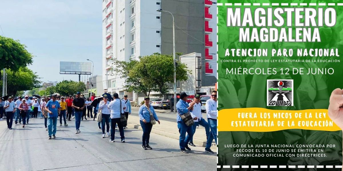 Cortesía Santa Marta está en el listado de ciudades que se movilizarán en el paro de Fecode