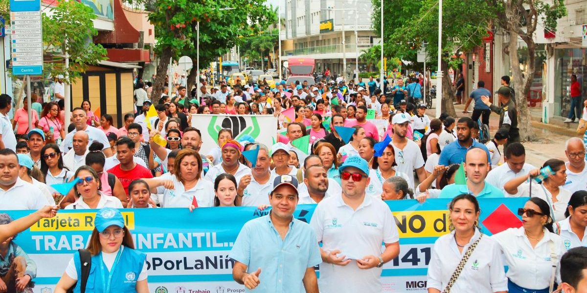 Cortesía La Secretaría de Promoción Social reafirmó su compromiso con la niñez samaria.