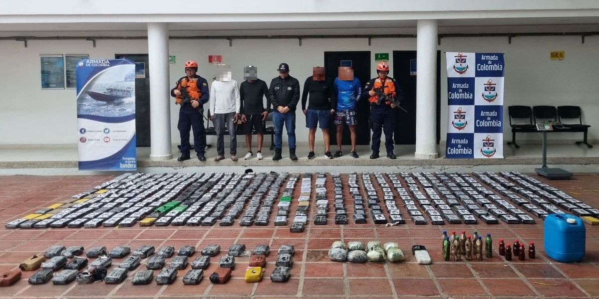 Cortesía Incautación de droga.