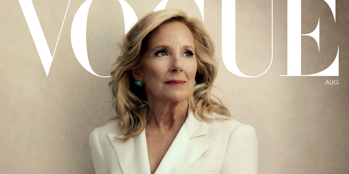 Revista Vogue La mandataria es portada del mes de Julio
