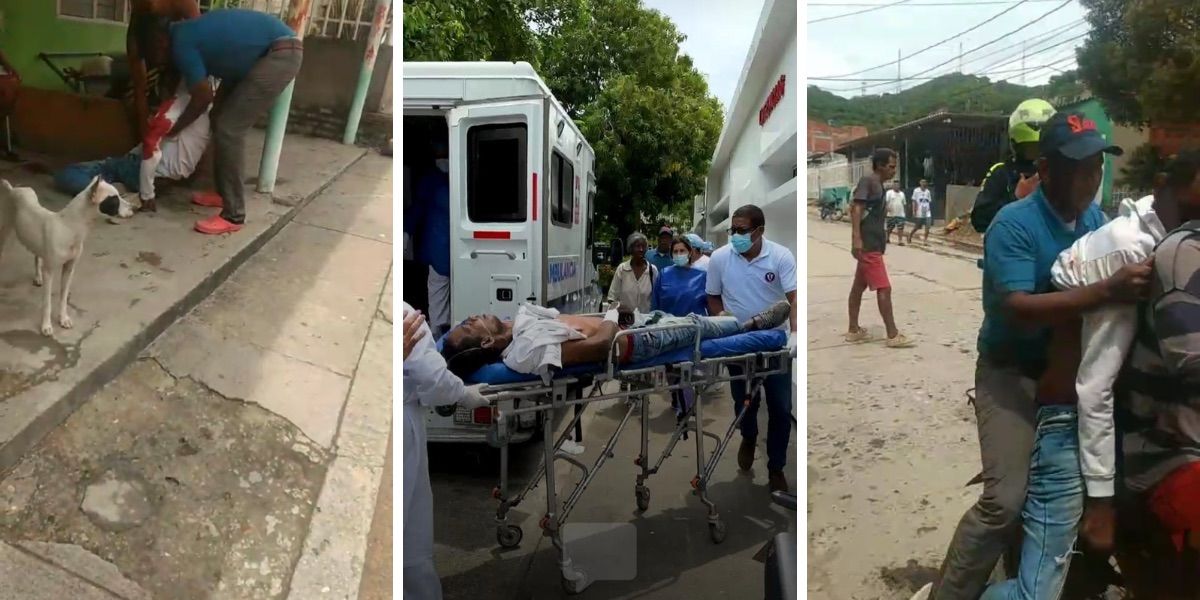 Seguimiento. Victima del atentado.