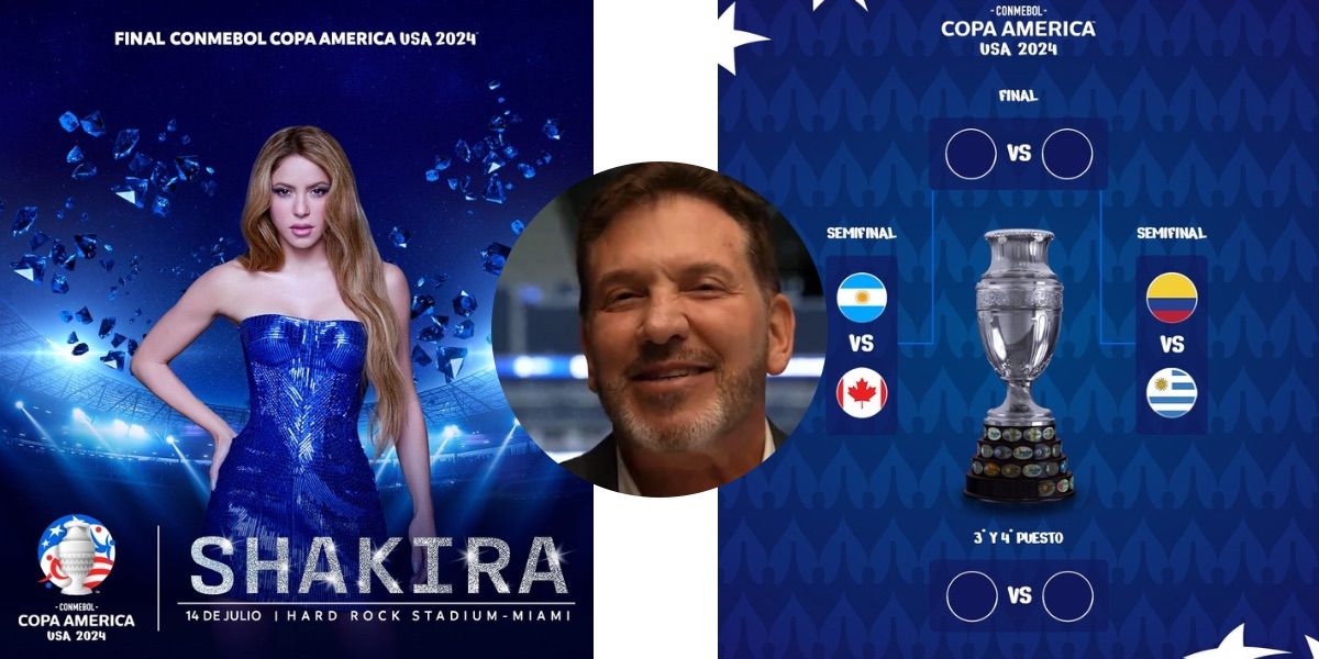 Seguimiento. Shakira en la copa América 2024
