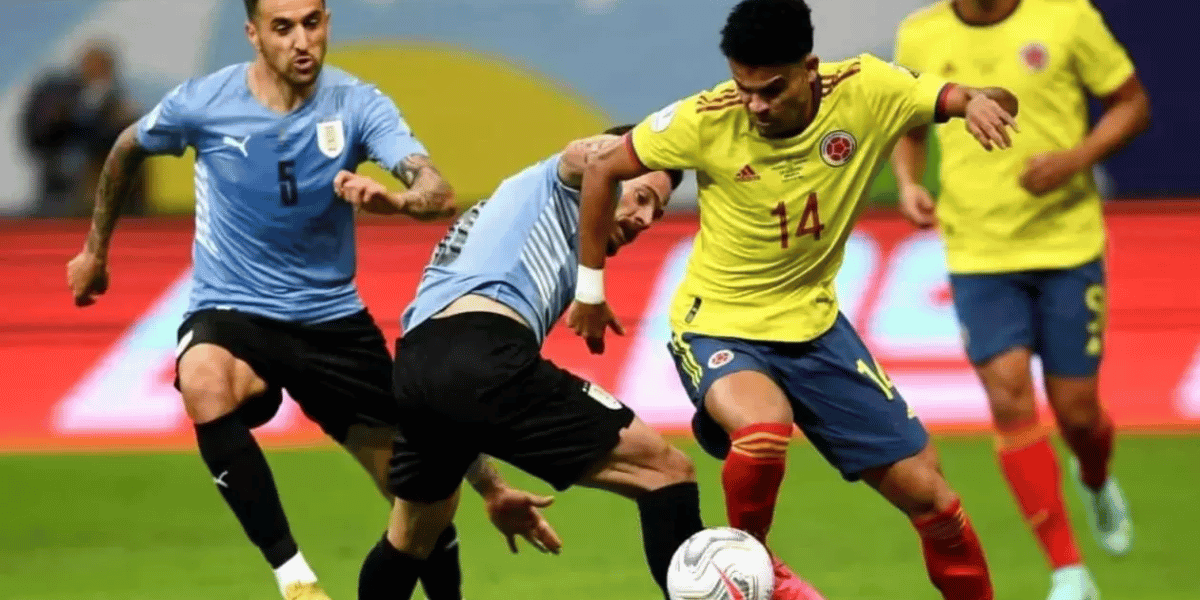Cortesía Colombia y Uruguay, frente a frente por un lugar en la final de la Copa América