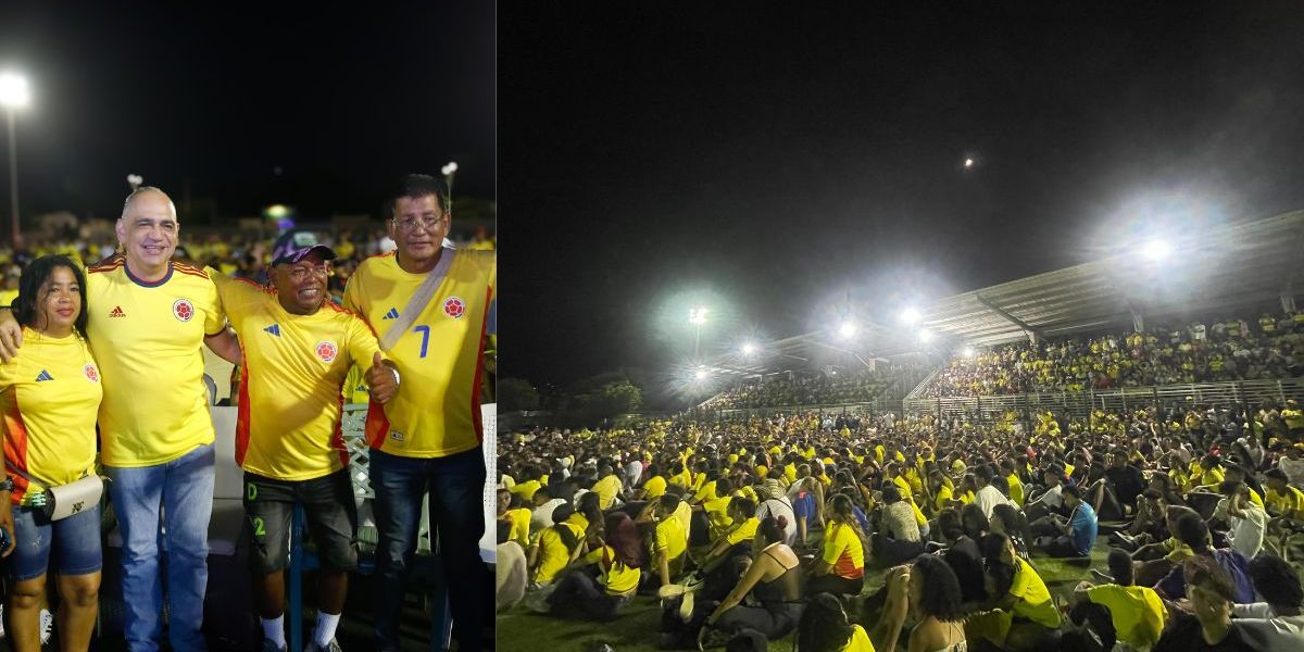 Cortesía Pantallas gigantes para la final de la Copa América