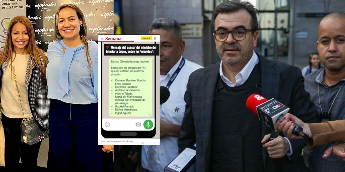 Cortesía La Revista Semana ha venido publicando toda la información suministrada por Olmedo López