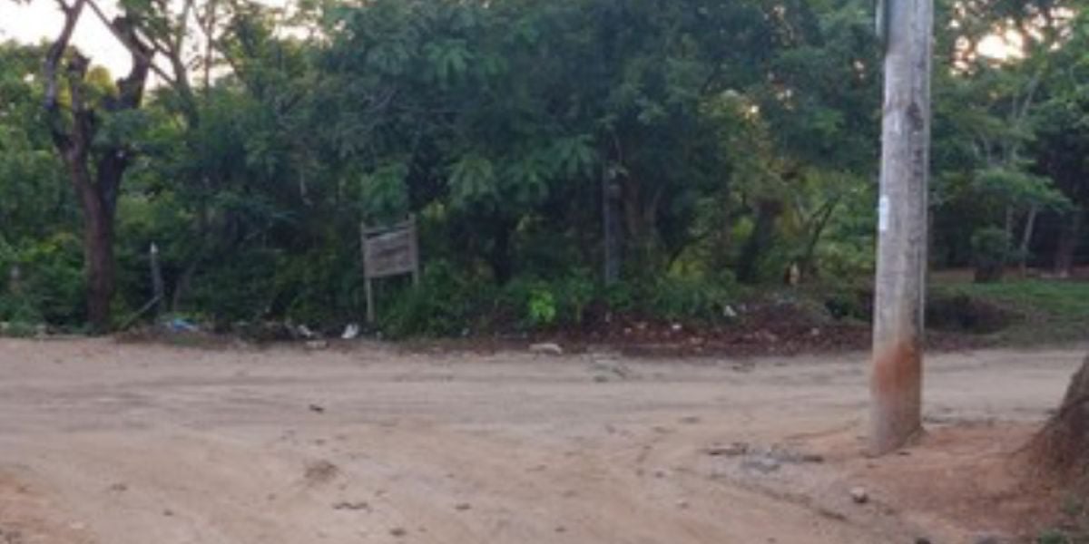 Seguimiento. Trocha de la vereda Masinga, en la zona rural de Santa Marta