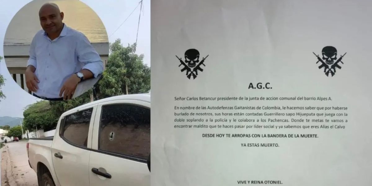 Seguimiento. Victima de atentado.