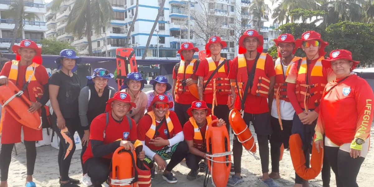 Cortesía Salvavidas para las playas samarias