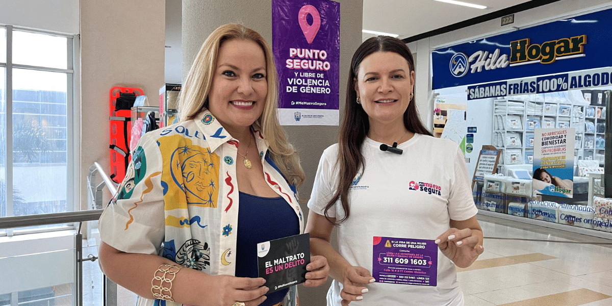 Centro Comercial Arrecife 'Me muevo segura': Campaña de la Secretaría de la Mujer sigue expandiéndose