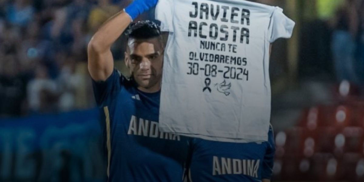 Seguimiento. Radamel falcao ante la victoria con un mensaje dedicado a Javier acosta