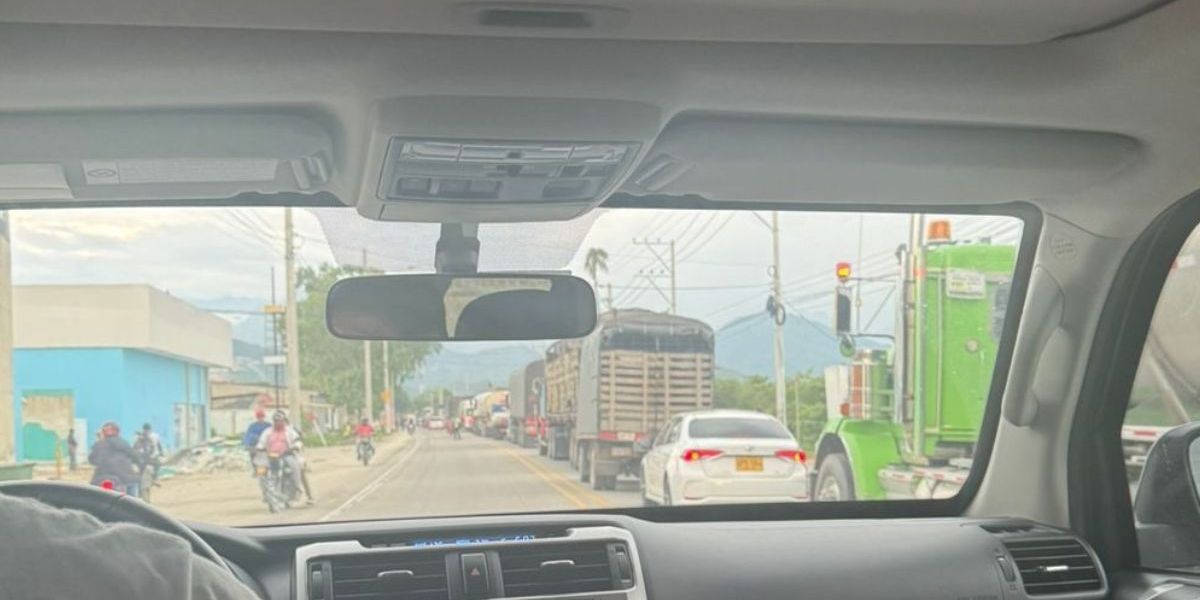Cortesía Paro de transportadores genera afectaciones al sector productivo en Magdalena.