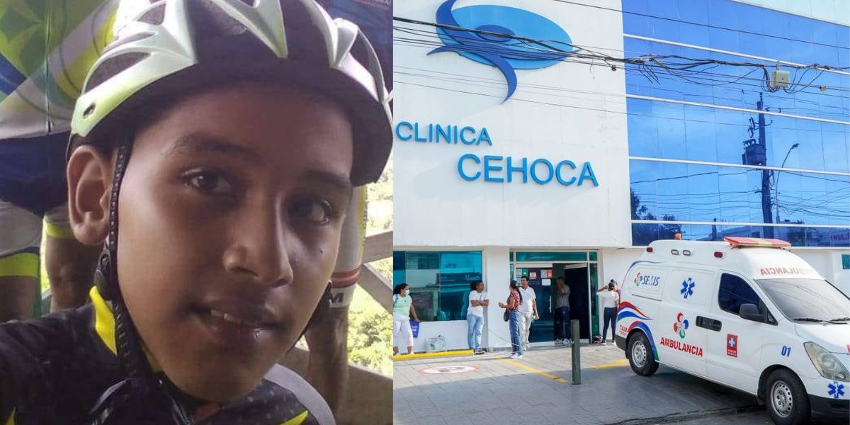 Cortesía El menor permanece en UCI pediátrica de la Clínica Cehoca.