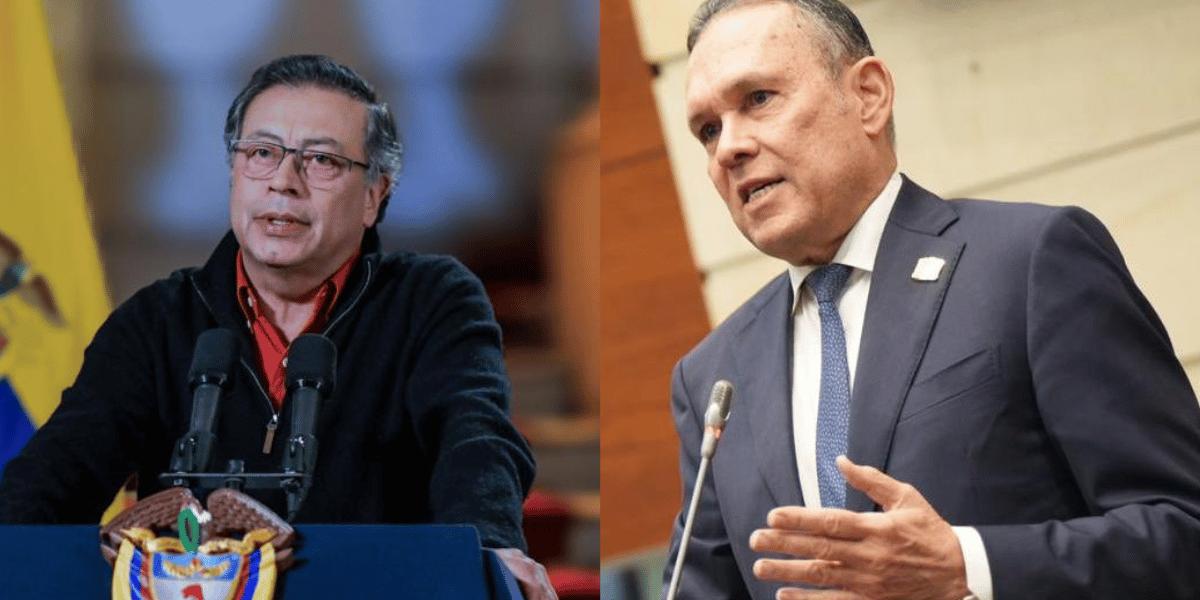 Cortesía Senador Efraín Cepeda y presidente Gustavo Petro