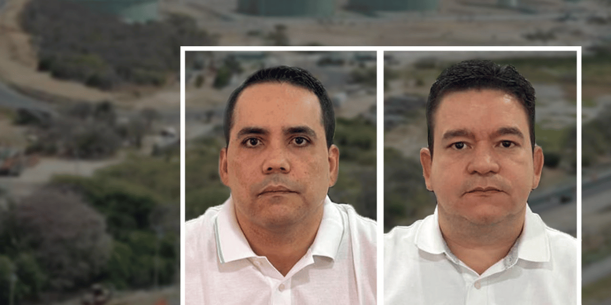 Concejales Enrique González y Juan Esmeral
