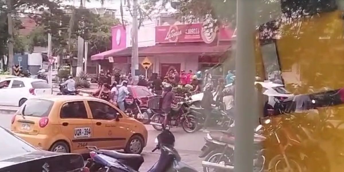 Cortesía Los hechos se registraron sobre la avenida del Ferrocarril.