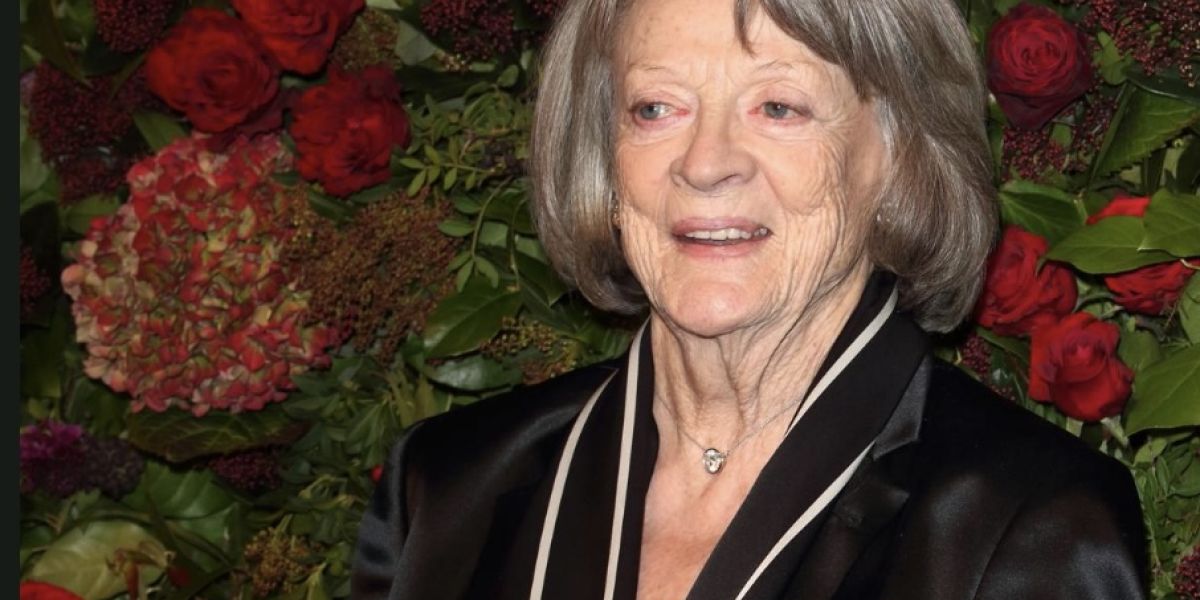 Cortesía. actriz Maggie Smith, famosa por sus papeles en la saga de Harry Potter y la serie Downton Abbey.