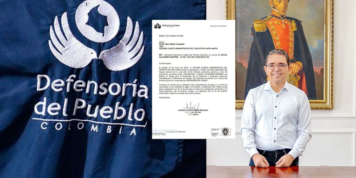 Cortesía La orden de pago fue dada desde enero de 2022