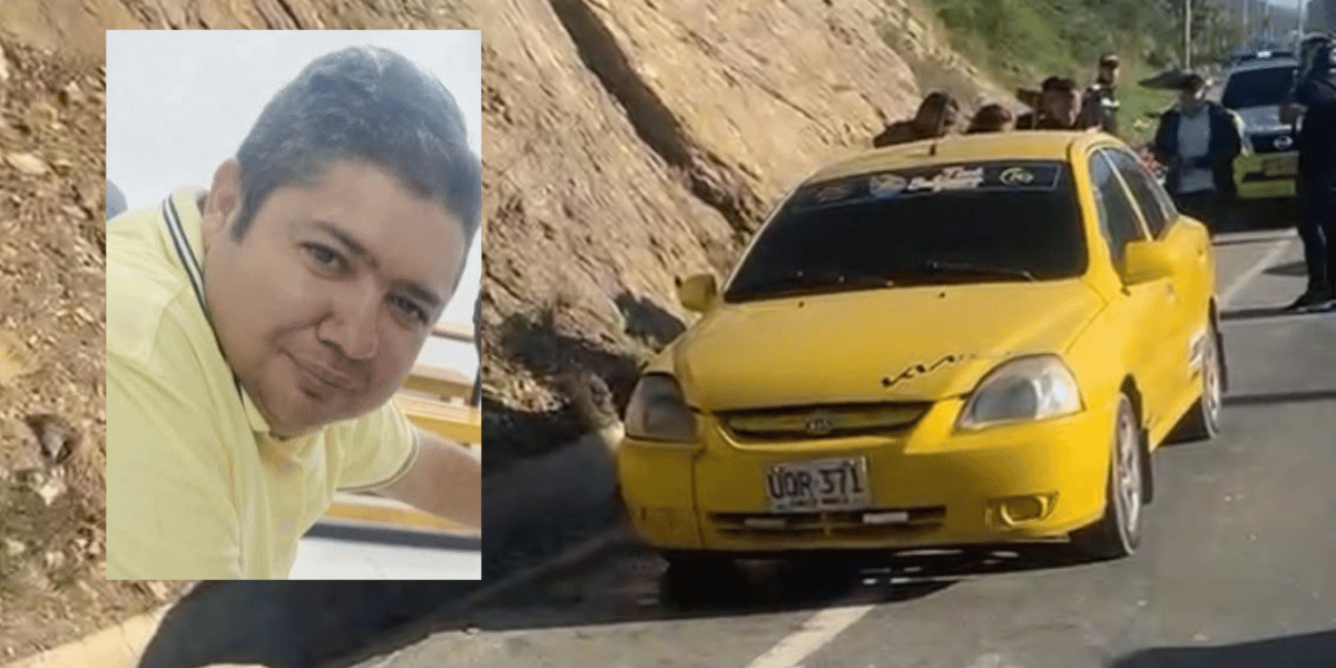 Taxista asesinado Fredy Serrano Mora