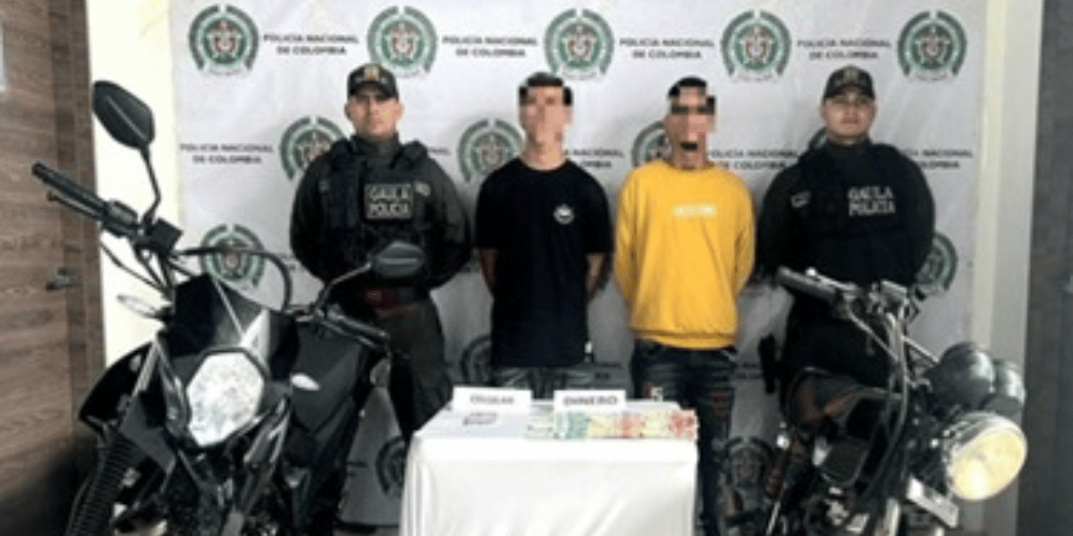 Policía Metropolitana de Santa Marta Alias ‘Breiner’ y ‘Raifer’, extorsionistas de las ‘Acsn’