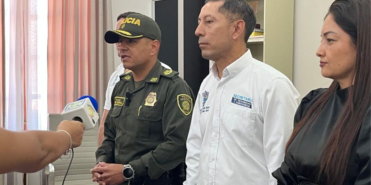 Cortesía Declaraciones del Comandante de la Policía