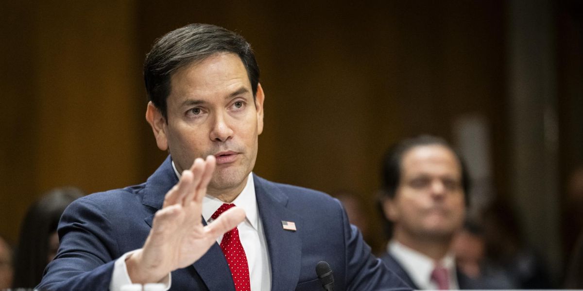 Zona cero. Rubio aseguró que Estados Unidos no permitirá abusos y reiteró el compromiso del gobierno de Donald Trump de combatir la inmigración ilegal.