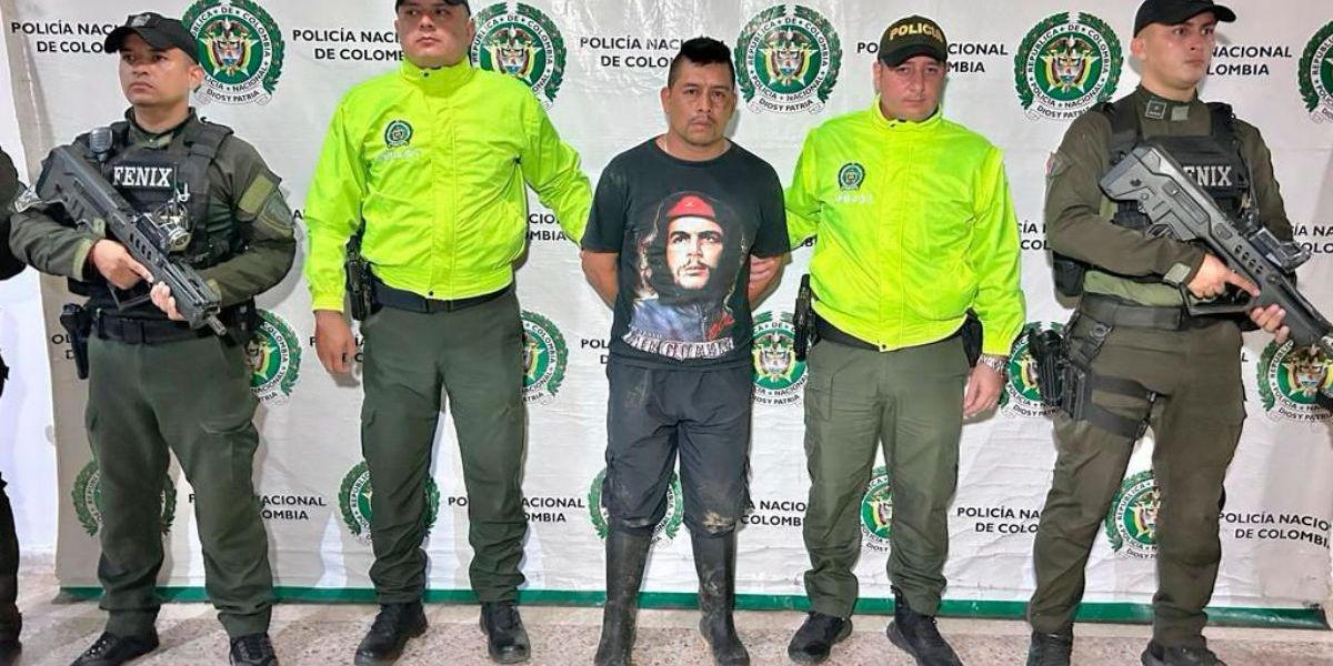 Fiscalía General de la Nación. Edwin Collo Dagua, alias Guajiro.