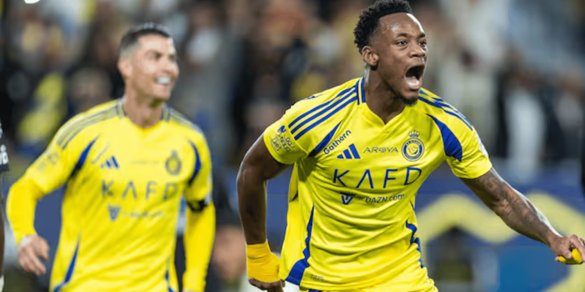 Cortesía Jhon Jáder Durán brilla con doblete en la victoria del Al-Nassr