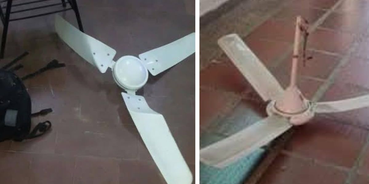 Cortesía Desplome de ventiladores