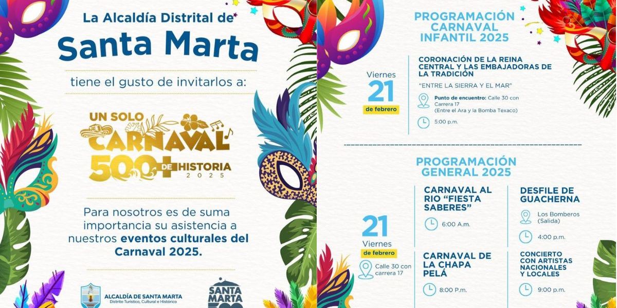 seguimiento. programación oficial.