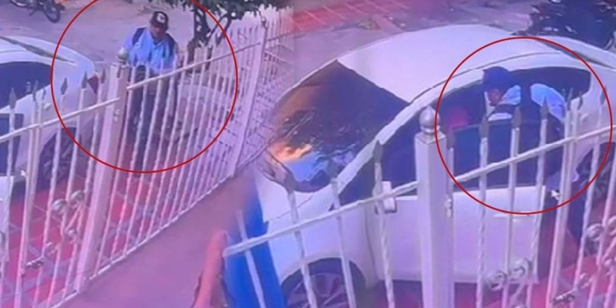 cortesía. Capture de cámaras de seguridad.