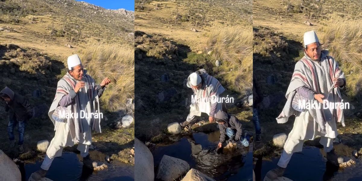 seguimiento. Maku Durán, nativo de la comunidad de Jimain, compartió un video en el que muestra cómo los ríos de la Sierra Nevada de Santa Marta se congelan debido a las bajas temperaturas.