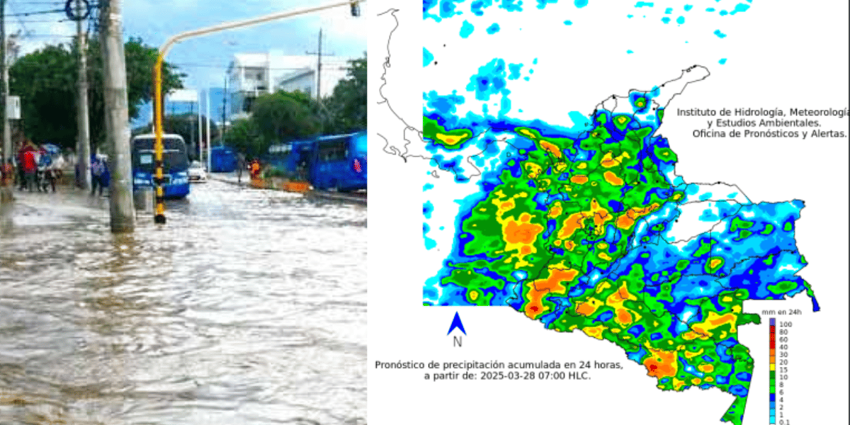 Cortesía Magdalena tendrá lluvias intensas a finales de la semana, advierte el Ideam
