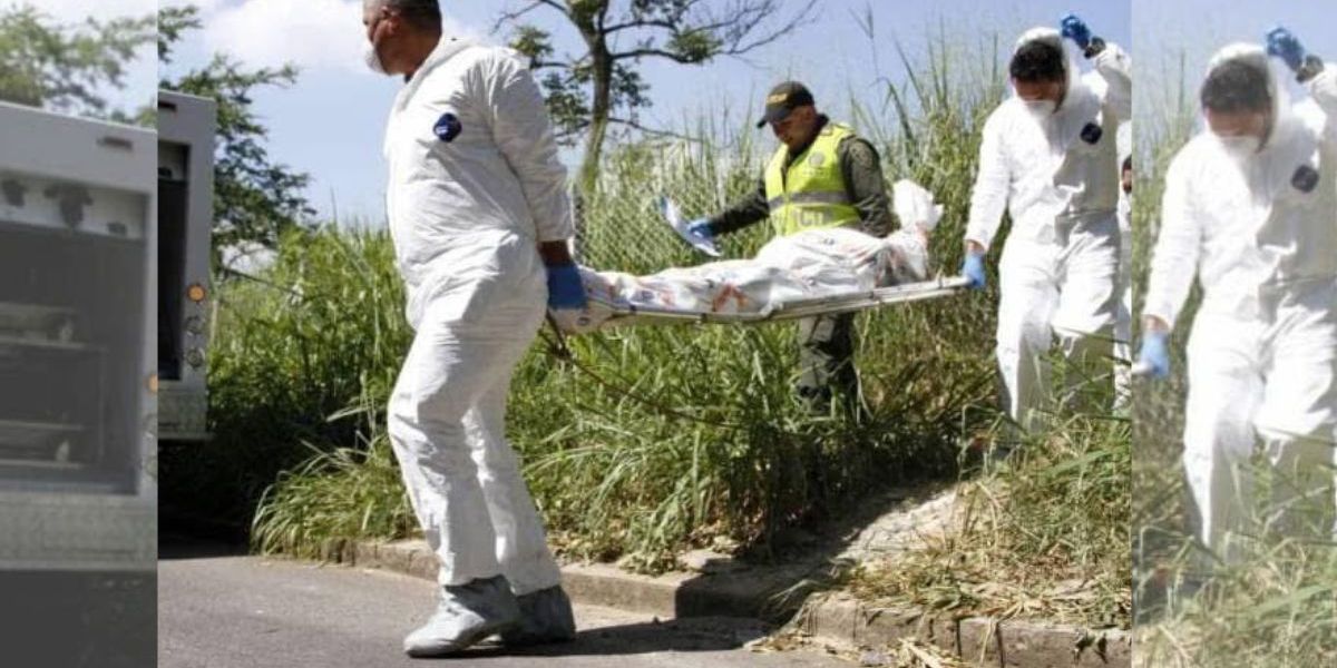 Cortesía El cuerpo fue trasladado a Medicina Legal.