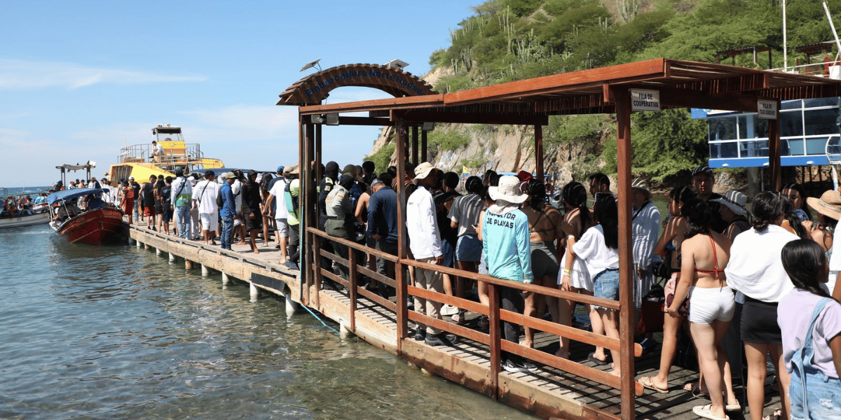 Cortesía Más de 34 mil pasajeros se movilizaron por mar durante la Semana Mayor en Santa Marta