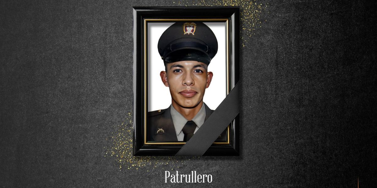 Policía de Colombia. Policía asesinado en Córdoba.