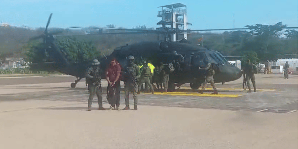 Capturan a presunto cabecilla del Clan del Golfo en zona rural de El Difícil