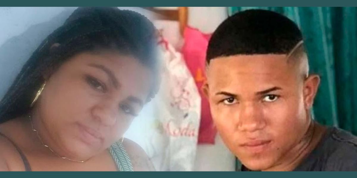 Facebook. Maura Gordon Puerta y su hijo Juan David Rodríguez Gordon.