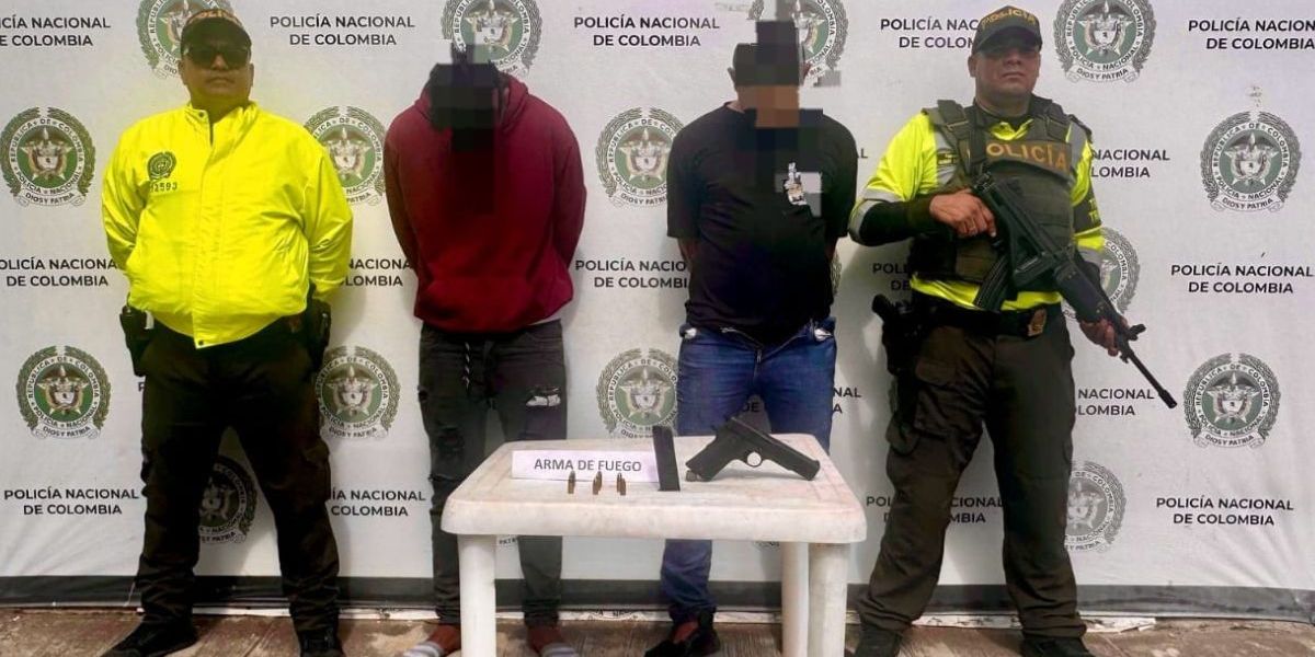 Cortesía Capturados por la Policía