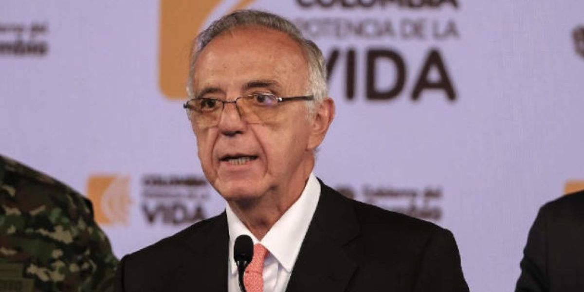 Iván Velásquez, exministro de Defensa.