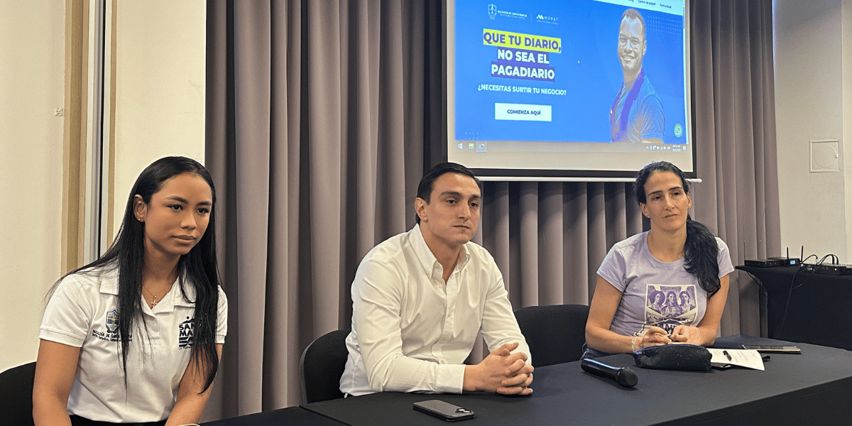 Foto: Óscar Mejía - Seguimiento Alcaldía de Santa Marta lanza estrategia de microcréditos rápidos y sin bancos, en alianza con Monet