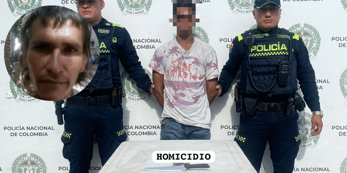 Cortesía Cayó alias ‘El Menor’, señalado de asesinar a ‘Yupi’, un habitante de calle en El Boro