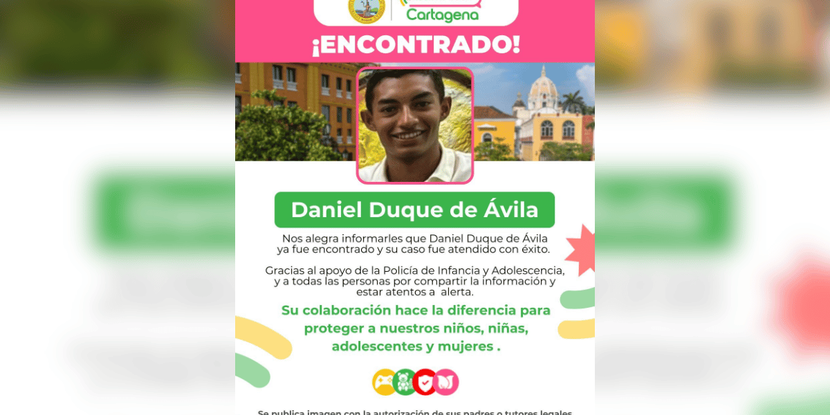 Cortesía Le quitaron el celular en clase, salió del colegio y desapareció: joven fue hallado en Valledupar