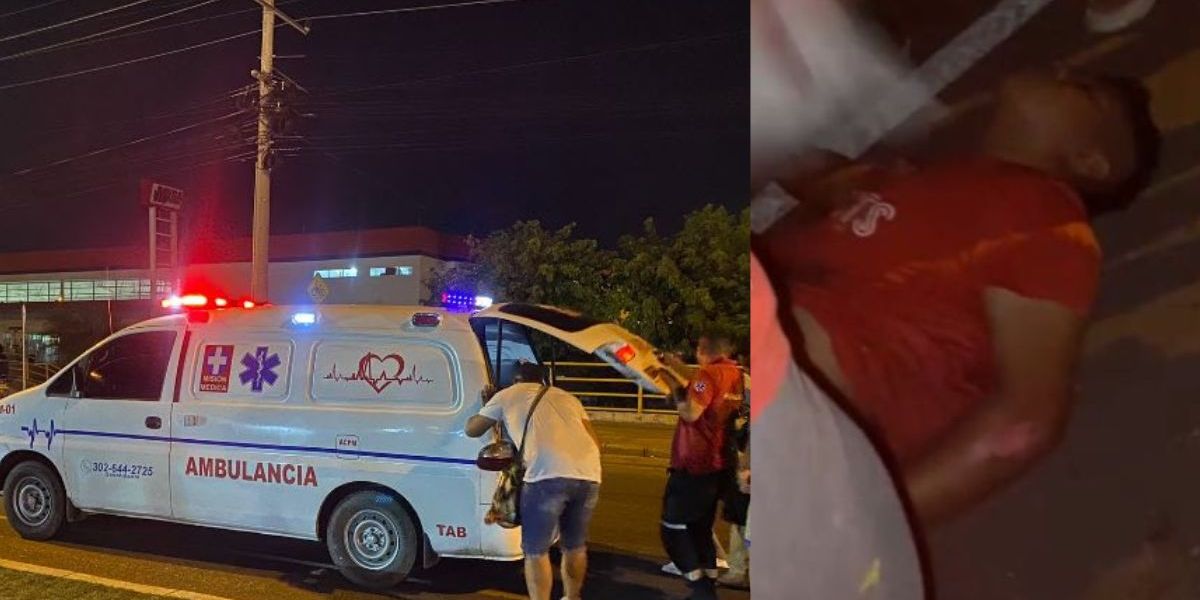 Cortesía Accidente en la Troncal del Caribe.
